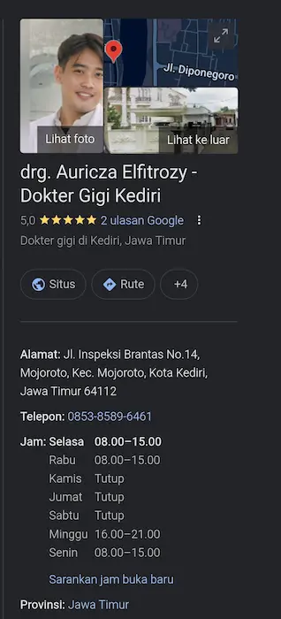Dokter Gigi Anak Terdekat di Kediri yang Ramah & Bebas Trauma - Klinik Gigi Kediri gbp auricza klinik gigi kediri