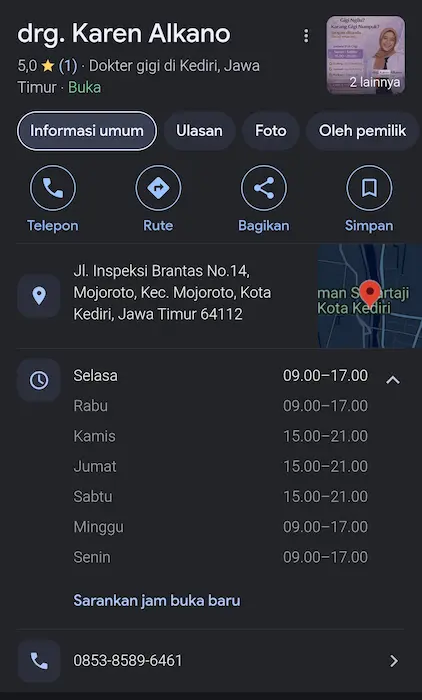 Dokter Gigi Anak Terdekat di Kediri yang Ramah & Bebas Trauma - Klinik Gigi Kediri gbp karen klinik gigi kediri