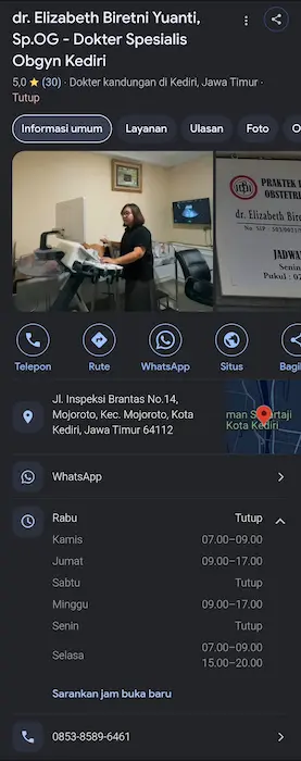 gbp poli kandungan