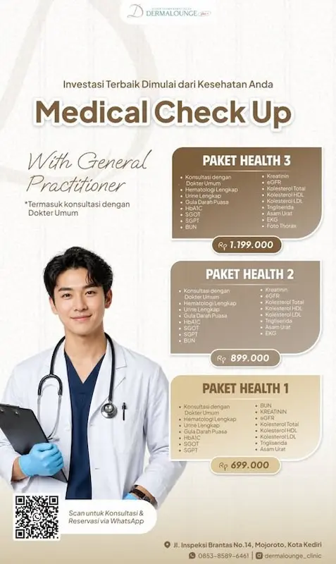 Medical Check Up (MCU) Lengkap Cek Apa Saja? Ini Daftarnya - Klinik MCU Kediri mcu paket klinik mcu kediri