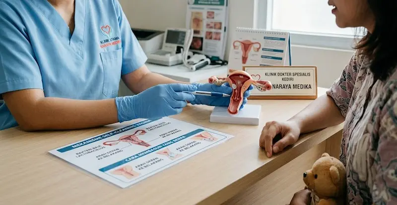 Bolehkah Membersihkan Keputihan dengan Jari ke Dalam Vagina? Ini Kata Obgyn - Klinik Kandungan Kediri keputihan klinik kandungan kediri