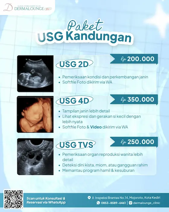 Update Biaya Cek USG Kandungan di Klinik Kediri (Pasti Terjangkau!) - Klinik Kandungan Kediri paket usg klinik kandungan kediri
